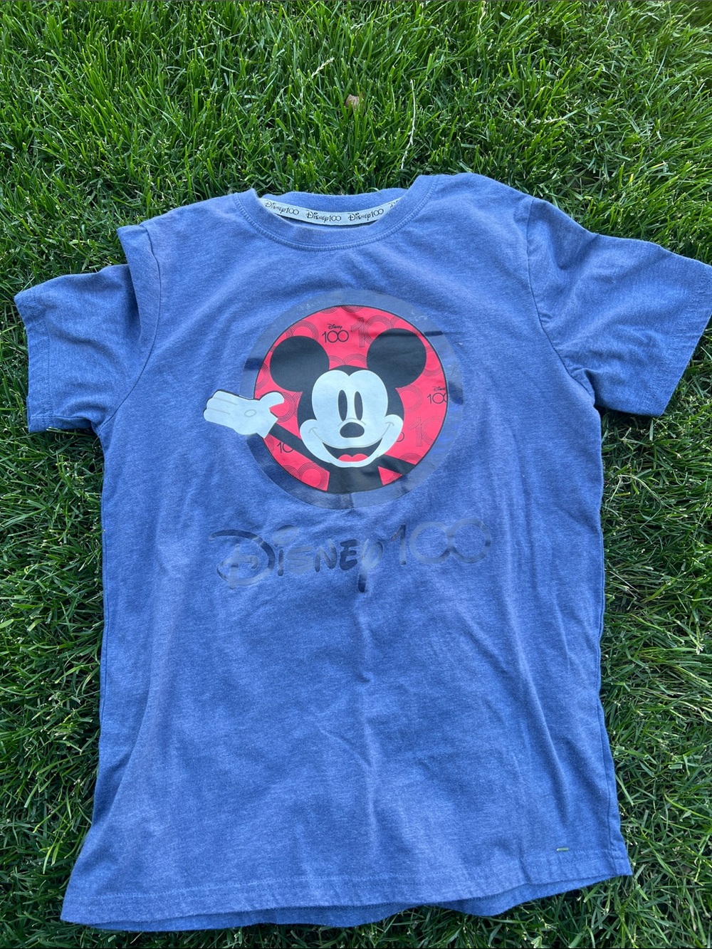 Disney 100 Years Of Wonder Shirt Small Mickey Mouse Walt Disney World.